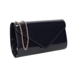 SwankySwans Women's Alisa Clutch Bag, Navy