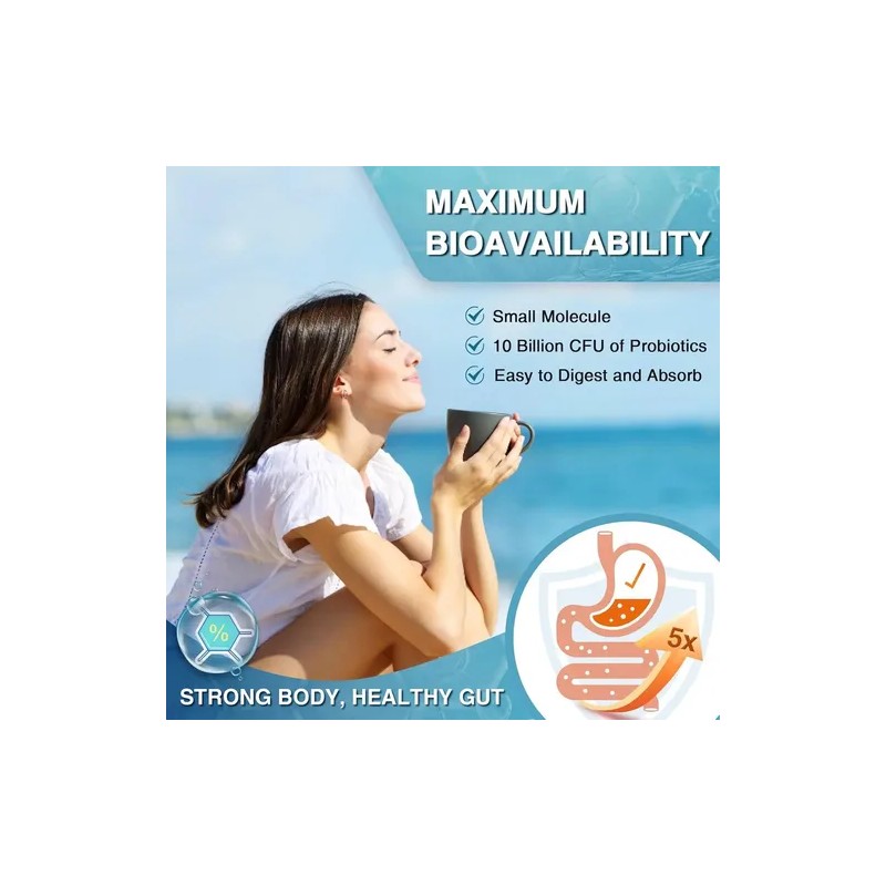 Colageno Hidrolizado Marino Vitamina Probioticos Sabor