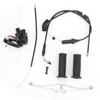 Throttle Grip Cable Brake Lever Ignition Switch Kit Fit for