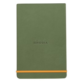 Rhodia 194354C Notebook Webnotepad 9 x 14 cm, 96 Sheets, Removable Lined 90 g, Pack of 1, Sage