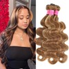 Honey Blonde Body Wave Bundles Ombre Brown Bundles Human Hair