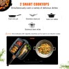 24'' Induction Cooktop 4 Burners 1800W Touch Screen Built-In Ceramic