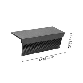 FOMIYES 2pcs Hair Straightening Brush Comb Attachments for Styling Electric Pressing Comb for Home and Salon Use