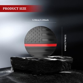 RGOAANC 4PCS Wheel Center Caps Stickers with American Flag Design, Center Caps for Rims, Automotive Exterior Accessories Waterproof Wheel Hub Cap Compatible with 56mm/2.2 Inch Hub Center Cap