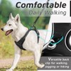 Eagloo Dog Harness for Large Dogs, Anti-Pull, Medium Chest Harness,