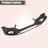 labwork Front Bumper Cover without Sensor Holes Replacement for 2017-2019