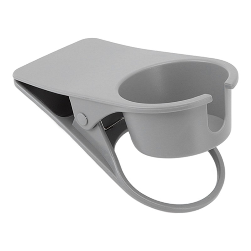 Cup Holder Clip Desk Side Glass Mug Bottle Clamp Stand