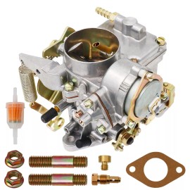 THUNDERMINGO for VW Bug Beetles Dual Port 34 PICT-3 Carburetor 12V E-Choke 1600CC 113129031K