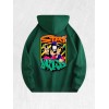 Stay Wild Cartoon Dog Hoodie 100% Cotton US Warehouse 7