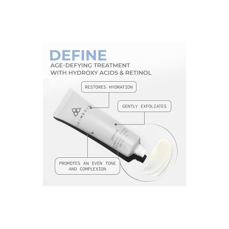 COSMEDIX Define, Age-Defying Treatment with Hydroxy Acids and Retinol, 1.5