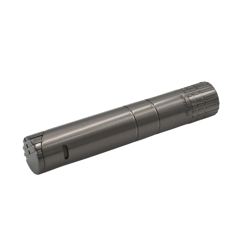 Xikar Turrim Cigar Lighter, Single Jet Flame, Piezo Ignition, Gunmetal
