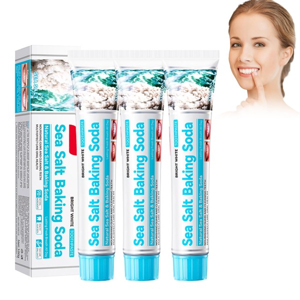 Tkekruh 3PC Toothpaste 100g, White, Shine Toothpaste, Whitening Toothpaste, Radiant