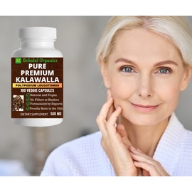 Behalal Organics Kalawalla Root 500mg Vegan Capsules 100 Count