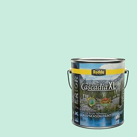 Rodda Paint CASCADIA XL Exterior Velvet Paint & Primer in One, 1-Gallon, Mediterranean Mist