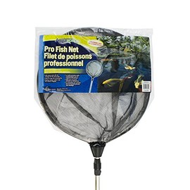 Aquascape Heavy-Duty Pro Pond and Fish Net, Extendable Reach Handle Up to 63 inches, Round | 98561