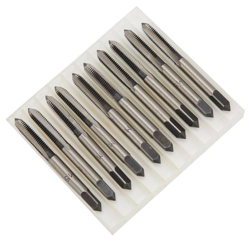Screw Thread Tap Drill Manual Straight Flute Carbon Steel Industrial