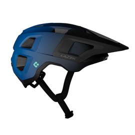 LAZER Finch KinetiCore Kids Bike Helmet, Girls and Boys Toddler Bicycle Helmet for Ages 5 and Over, Adjustable Fit from 50-56 cm, Matte Blue Black, One Size