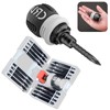 BAKESHU 34 in 1 Stubby Ratchet Screwdriver Set, Short Screwdriver,