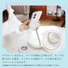 MOTTERU MOT-SRING04-EAU Smartphone Ring Stand, Compatible with Magsafe, Magnetic, 360