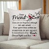 Aconesong Memorial Cushion Cover for Loss of Friend - Bereavement