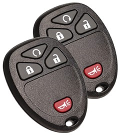 SUPALAND Keyless Entry Remote Control Key Fob Replacement Fits Chevy Silverado Avalanche Equinox Express Traverse GMC Yukon Sierra 1500 2500 3500 HD Acadia 2007 2008 2009 2010 2011 2012 2013 OUC60270