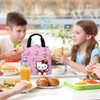 LKNBIF Hellokiitty Lunch Bag, Thermal Bag Cartoon Insulation Bag Anime