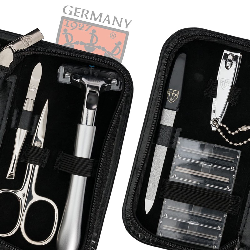 DREI SCHWERTER Germany Men's Set of 6 Manicure Pedicure Travel