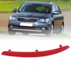 Rear Bumper Reflector Safer Nighttime Driving Red Lens Bumper Reflector