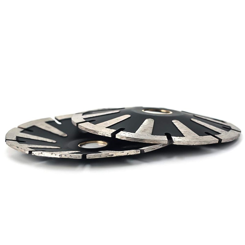 5 Inch Concave Curved Diamond Blade T Segmented Granite Diamond