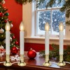 Abeja Set of 4 Electric Window Candles, 9 Inch Plug