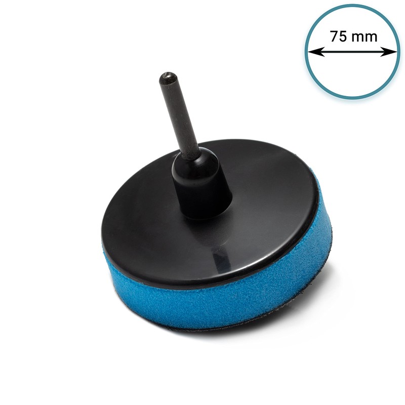 Glass Polish 3 inch (75mm) Backing Pad for Drill -