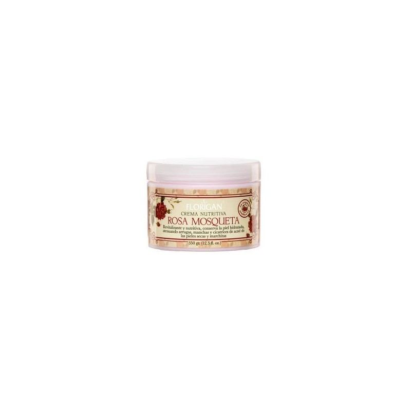 Crema nutritiva ROSA MOSQUETA 350grs. FLORIGAN