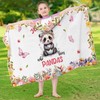 Caiibaoob Panda Hooded Bath Towels for Girls,Soft Cotton Swimming Shower