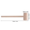 12 Pack Wooden Crab Mallets Natural Hardwood Crab Hammers Lobster