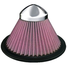 K&N Air Filter, Outer Diameter 7.7 inches (196 mm), Height 4.8 inches (123 mm), Flange Ring Type, GruppeM, M's Replacement Filter, GMR-3301