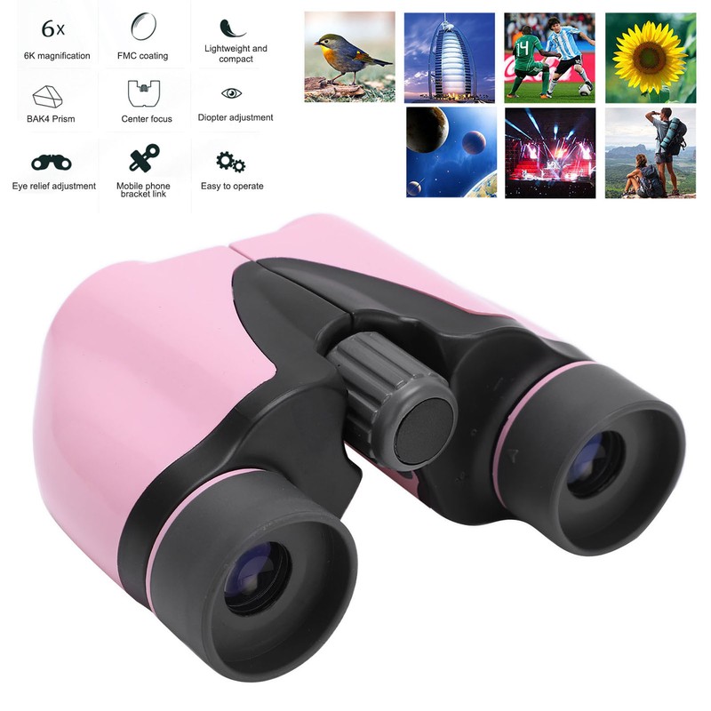 ZIYOUHU 6x18 Binoculars for Kids Mini Portable High Definition Binocular