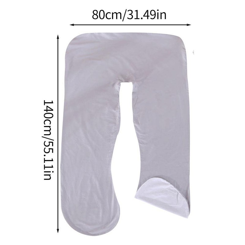 Pregnancy Pillow Case - Maternity Soft Wedge Pregnancy Pillow -