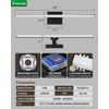 zouzai Second Generation Modern LED Bathroom Vanity Light Bar Black