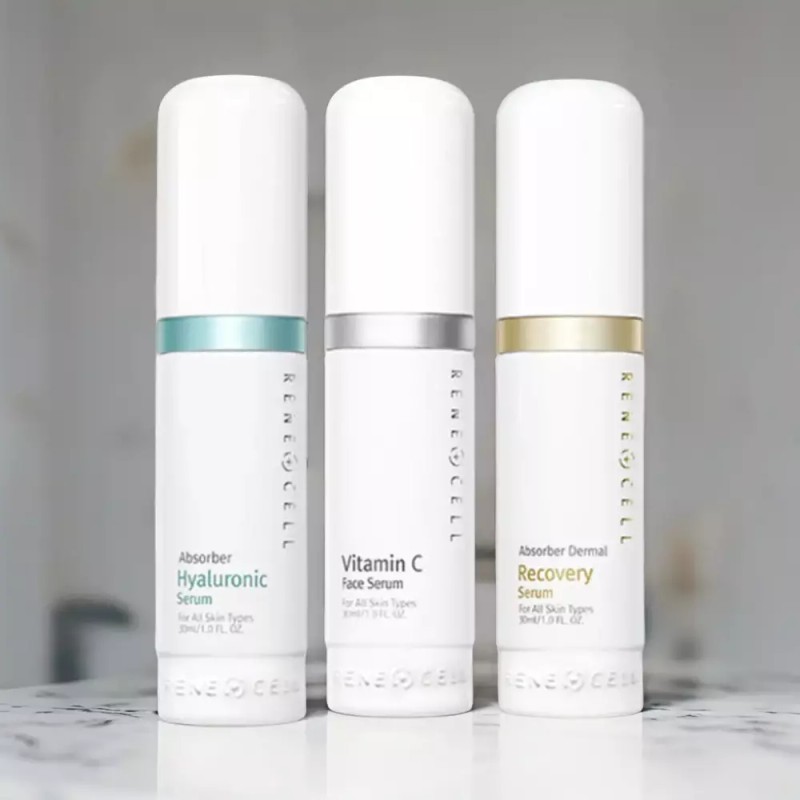 RENECELL 르네셀 세럼 3종 세트 [비타민씨 세럼 30ml + 히알루로닉