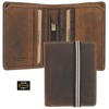 VISCONTI Bandit Collection Leather Wallet with Elastic Closure RFID Blocking