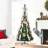 DUNCHATY 6.5Ft Pull Up Christmas Tree Pop Up Christmas Tree