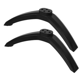 ULTECHNOVO 1 Set of Tv Pedestal Base Universal Replacement Stand Holder for Televisions Sturdy Legs Support Tabletop Setup Home Entertainment System