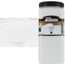 Derivan Matisse Structure Acrylics Paint 500 ml, Titanium White