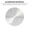QZATTCAEN Aluminum Disc Master Base Lap Plate 6" x 1/2"