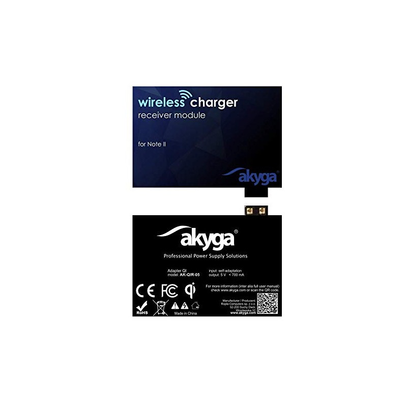 AKYGA AK-QIR-05 QI Wireless Charger Receiver Receiver for Note 2