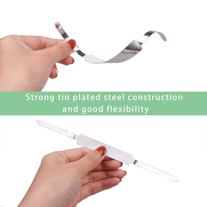 QYH Self-Adhesive Prong Paper Fasteners 2 inch Capacity,120 Fasteners/Box