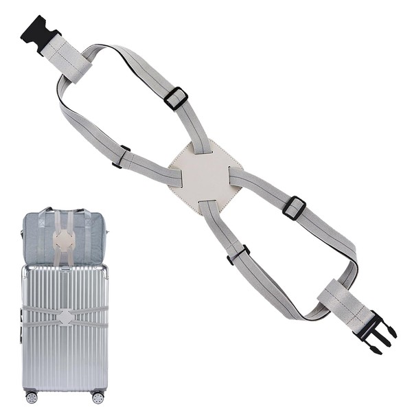 Adjustable Luggage Strap, Elastic Fastening Belt for Luggage, Bag Bungee,