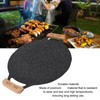 Round BBQ Grill Pan Metal Nonstick Grill Barbecue Plate Multifunctional