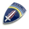 Auto Medals Berlin Brigade Sticker Decal Emblem Chrome Metal for