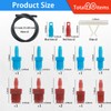 Figpade Car Brake Master Cylinder Bleeder Kit,Practical Brake Bleeder Kit
